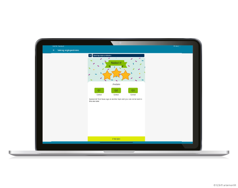 Pearon Revise web app for GCSE Maths