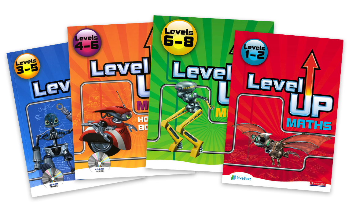 Level Up Maths books