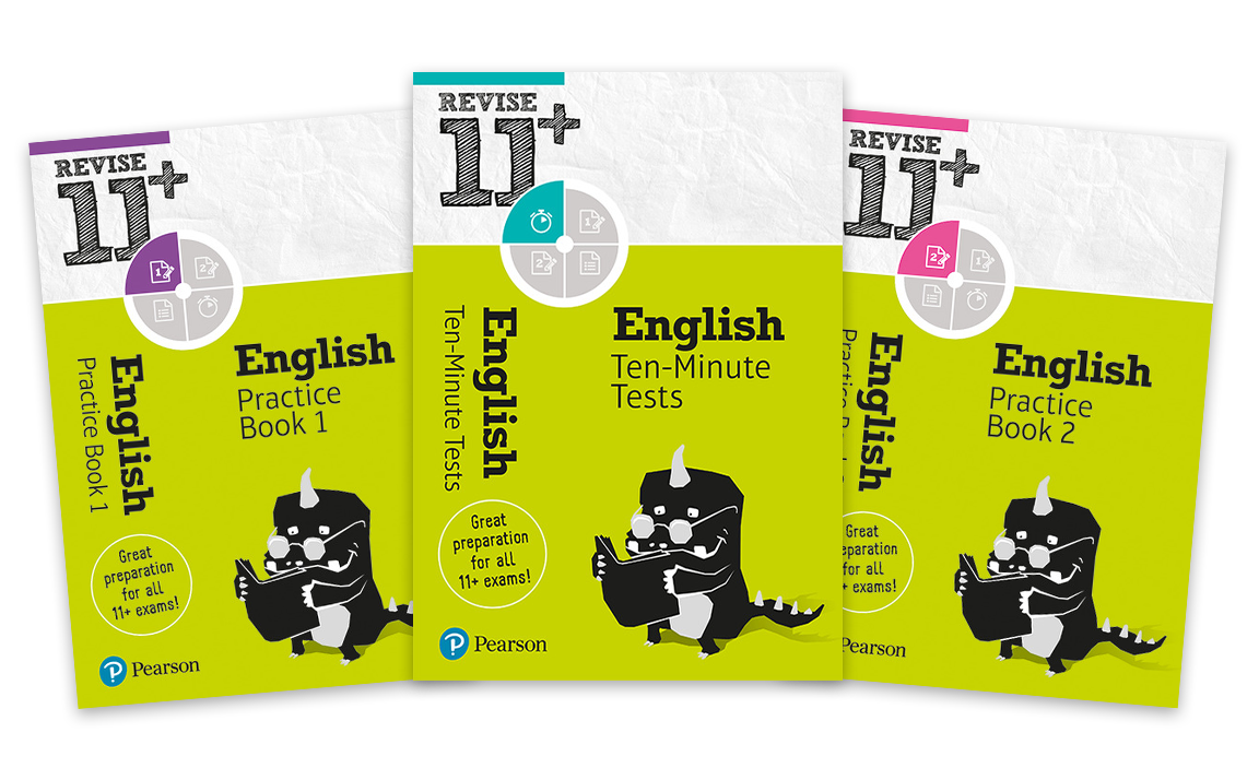 Revise 11+ English Practice Books 1 & 2 and Ten Minute Tests