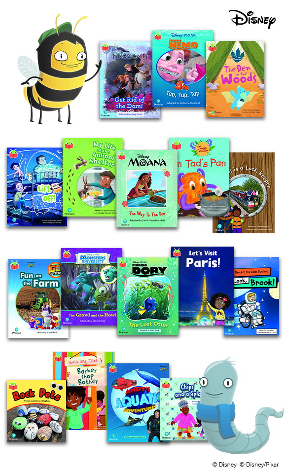 A selection of new Bug Club Independent book covers