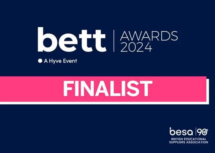 bett Awards finalist logo 2024