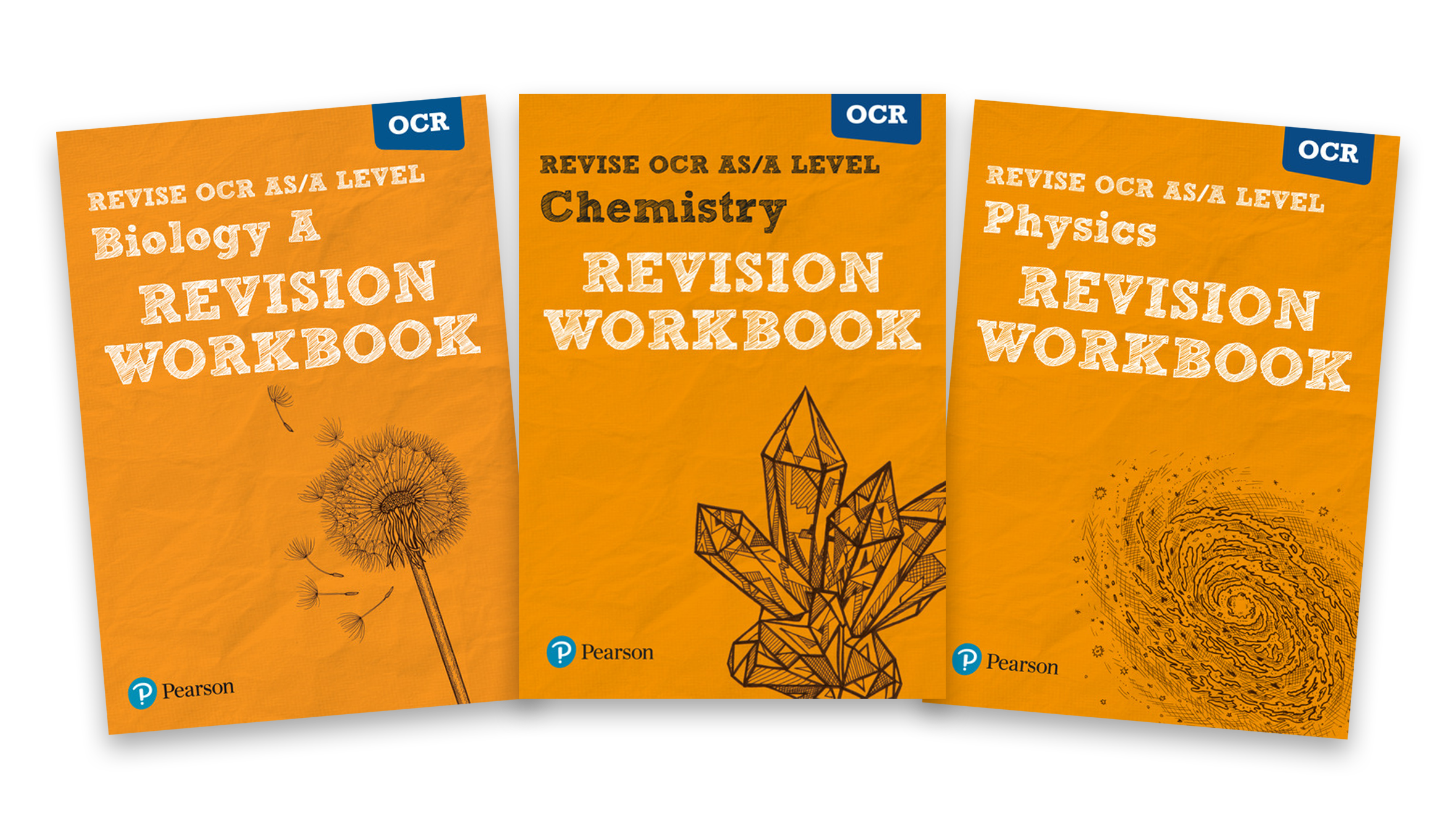 Revise OCR A level Science Revision Workbook covers