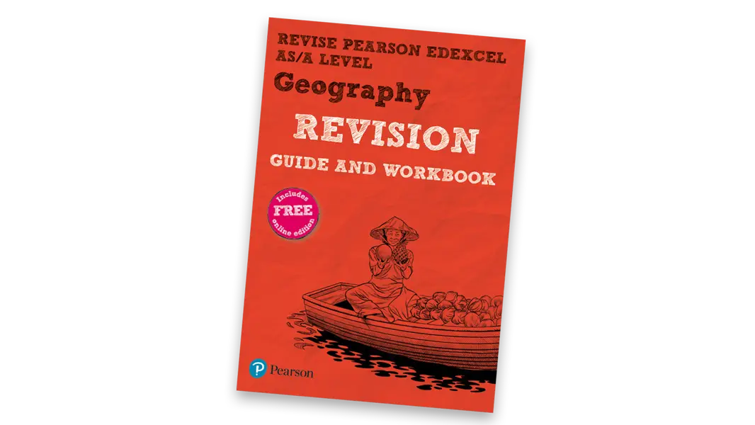 Revise Pearson Edexcel A level Geography cover