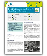 Bug Club study of the impact of ebooks (North Lanarkshire)